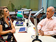 Na rádio Mundial FM para falar sobre avaliação de Empresas